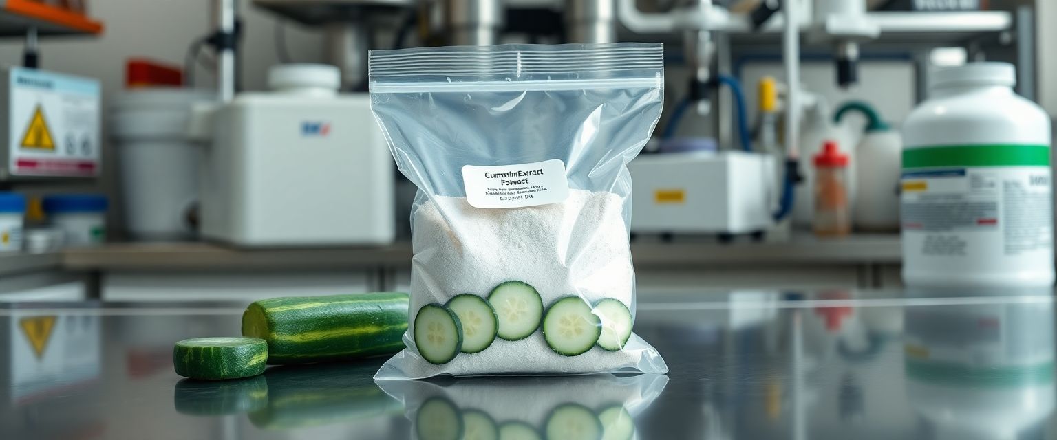 Extracto De Pepino En Polvo
